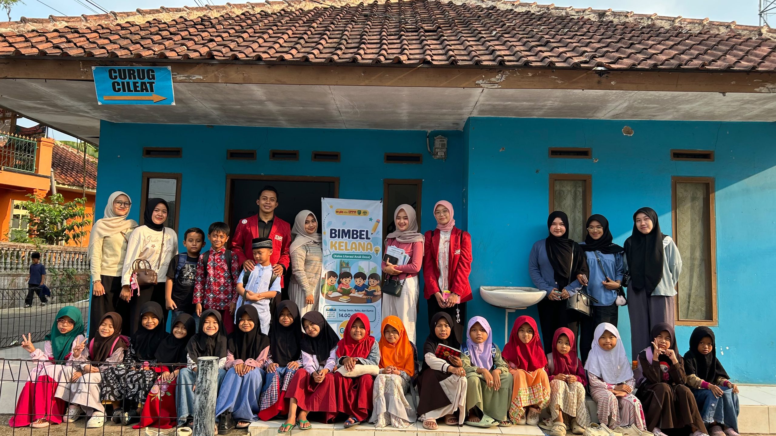 Tingkatkan Literasi Murid SDN Mayang 1, Mahasiswa KKN UPI Hidupkan Perpustakaan Desa Lewat ‘KELANA’